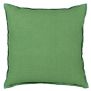 Designers Guild Brera Lino Emerald & Capri Linen Cushion