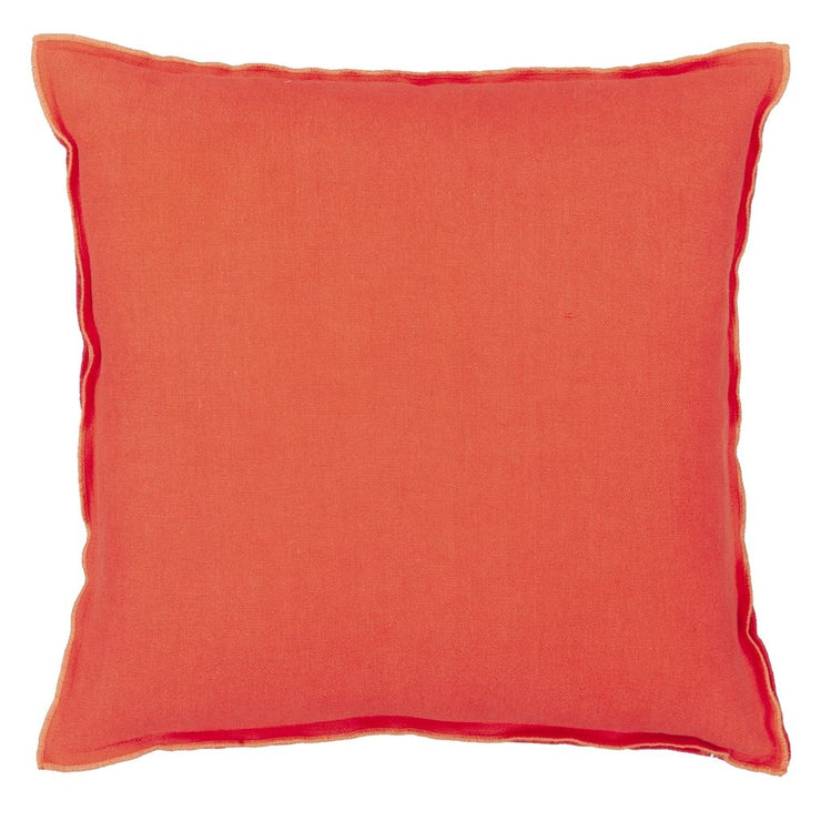 Designers Guild Brera Lino Nasturtium & Papaya Linen Cushion