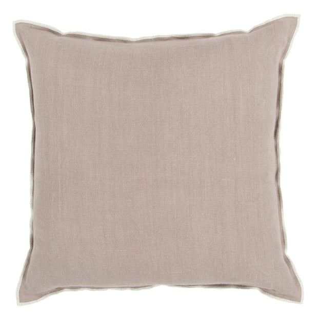 Designers Guild Brera Lino Cameo & Parchment Linen Cushion