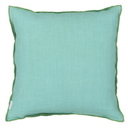 Designers Guild Brera Lino Emerald & Capri Linen Cushion