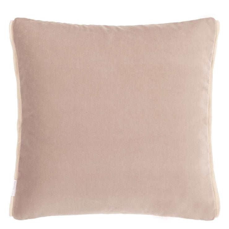 Designers Guild Varese Cameo & Clover Velvet Cushion