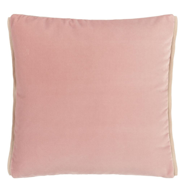 Designers Guild Varese Cameo & Clover Velvet Cushion