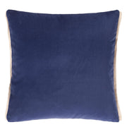 Designers Guild Varese Indigo & Smoke Velvet Cushion