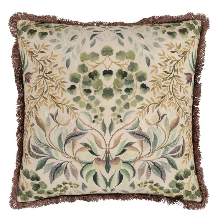 Designers Guild Ikebana Damask Cameo Embroidered Cushion