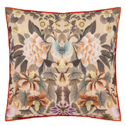 Designers Guild Ikebana Damask Coral Cushion