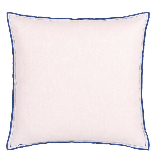 Designers Guild Brera Lino Lagoon & Alabaster Linen Cushion