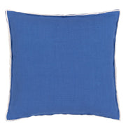 Designers Guild Brera Lino Lagoon & Alabaster Linen Cushion