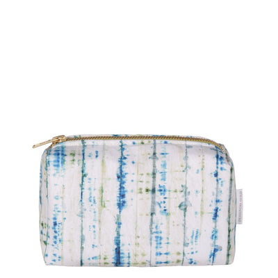 Shibori Cobalt Small Washbag