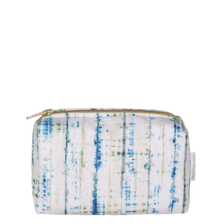 Shibori Cobalt Small Washbag