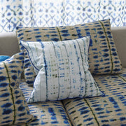 Designers Guild Kyoto Flower Indigo Cushion