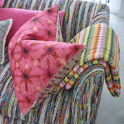 Designers Guild Shibori Fuchsia Cotton Cushion