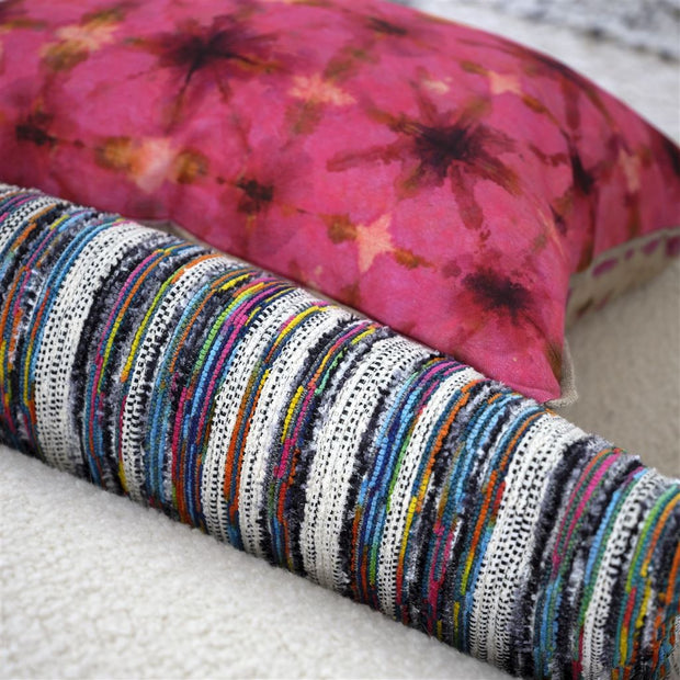 Designers Guild Shibori Fuchsia Cotton Cushion