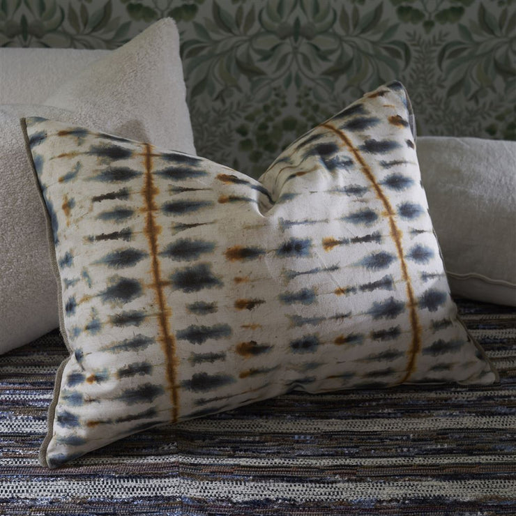 Designers Guild Shibori Slate Cushion