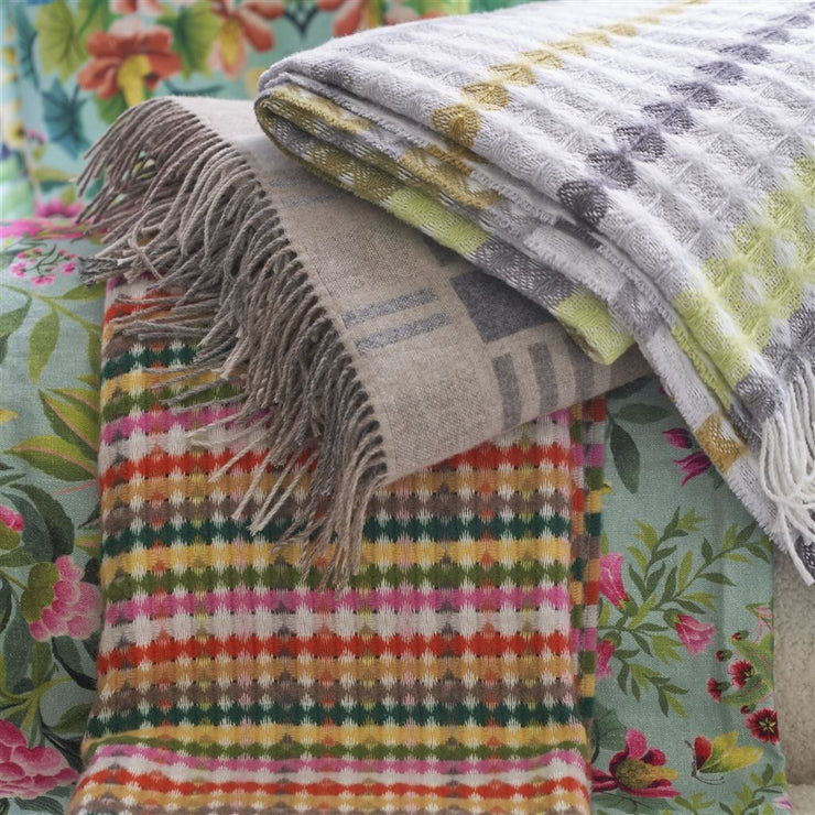 Designers Guild Santerno Moss Throw
