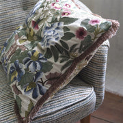 Designers Guild Ikebana Damask Cameo Embroidered Cushion