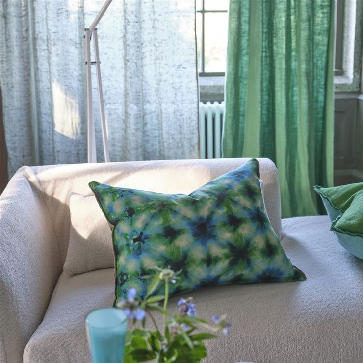 Designers Guild Shibori Emerald Cushion