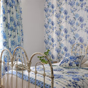 Designers Guild Kyoto Flower Indigo Throw