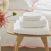 Designers Guild Loweswater Bianco Organic Towels