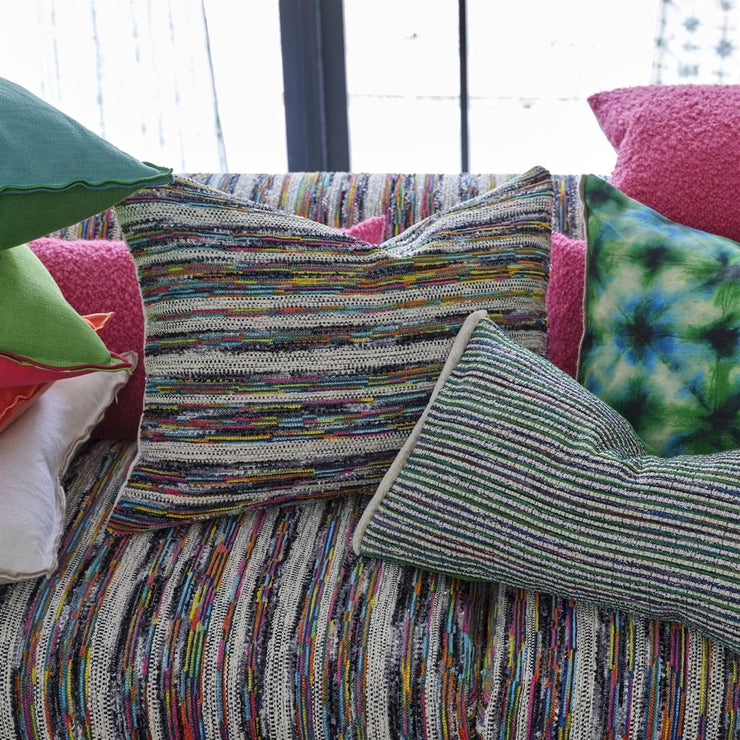 Designers Guild Zanshi Fuchsia Chenille Cushion