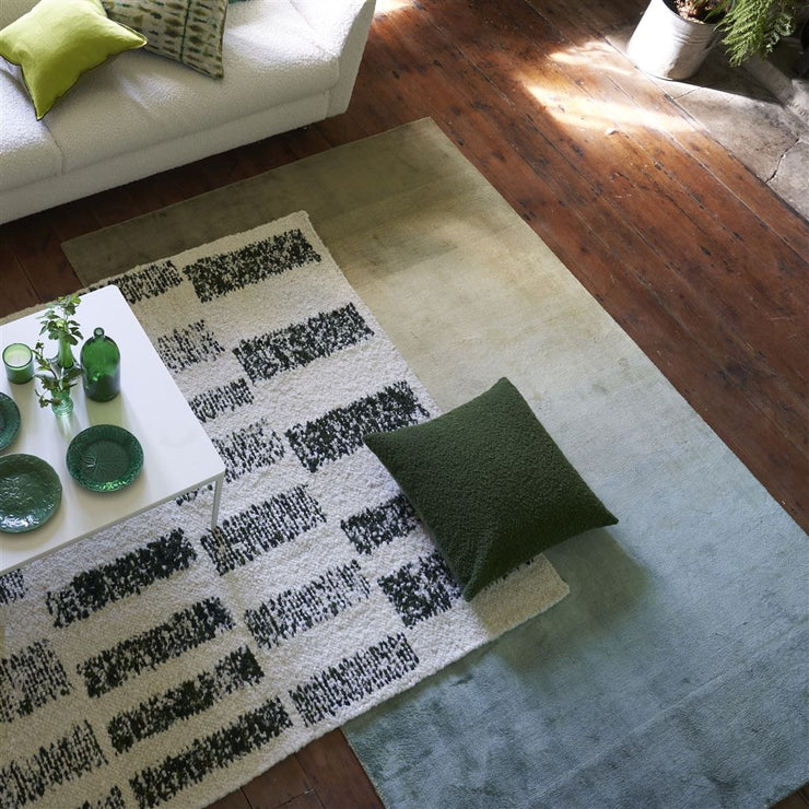 Designers Guild Savoie Vintage Green Rug