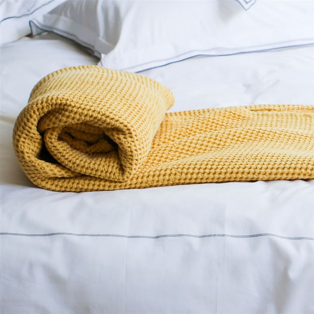 Designers Guild Alba Mimosa Cotton Throw