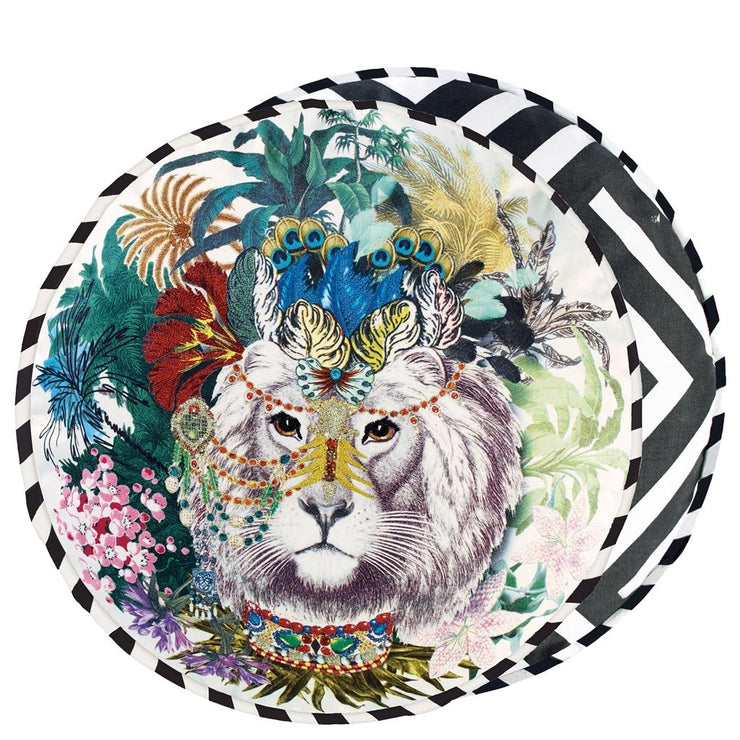 Christian Lacroix Jungle King Opiat Cushion