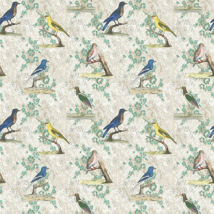 Wallpaper Birds - Parchment