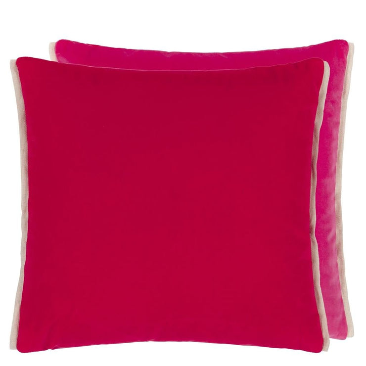Varese Scarlet & Bright Fuchsia Cushion