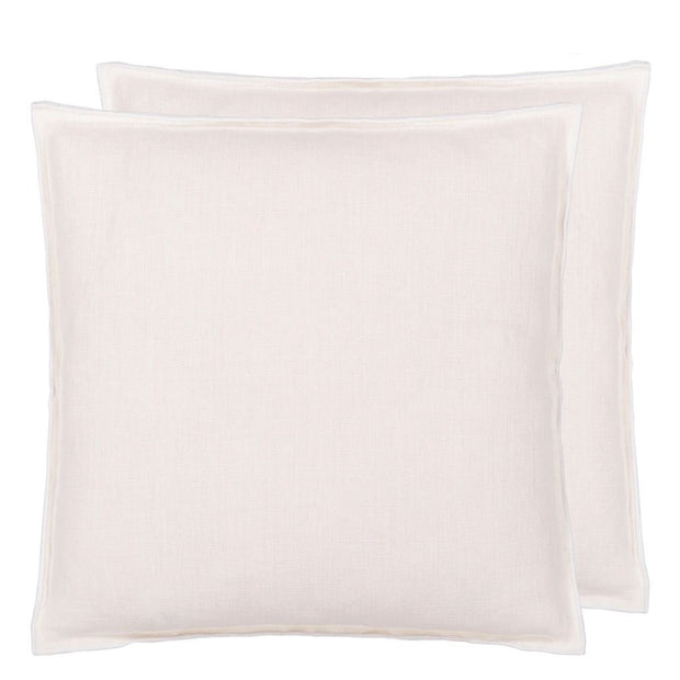 Brera Lino Alabaster & White Cushion