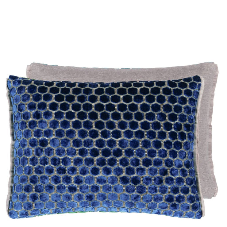 Jabot Cobalt Cushion
