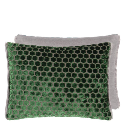Jabot Emerald Cushion