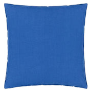 Designers Guild Rose De Damas Cobalt Cotton Cushion