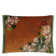 Designers Guild Fleurs D Artistes Velours Terracotta Cushion