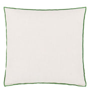 Designers Guild Brera Lino Alabaster & Emerald Cushion