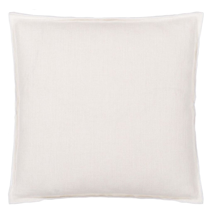 Designers Guild Brera Lino Alabaster & White Linen Cushion