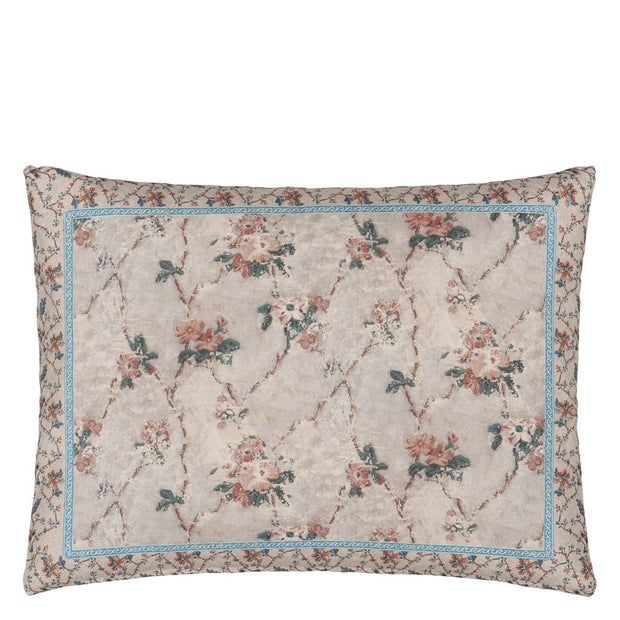 John Derian Vintage Floral Linen Cushion
