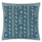 John Derian Indigo Circles Indigo Cushion