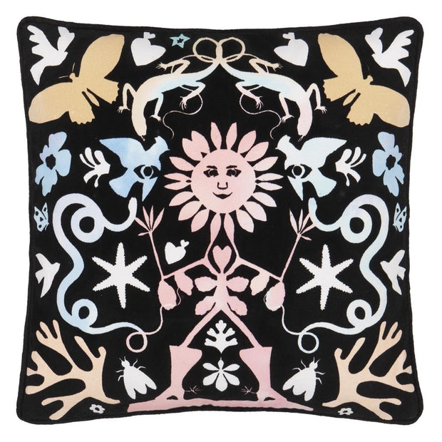 Christian Lacroix Reve De Papier Jais Cushion