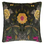 Designers Guild Brocart Decoratif Velours Olive Cushion