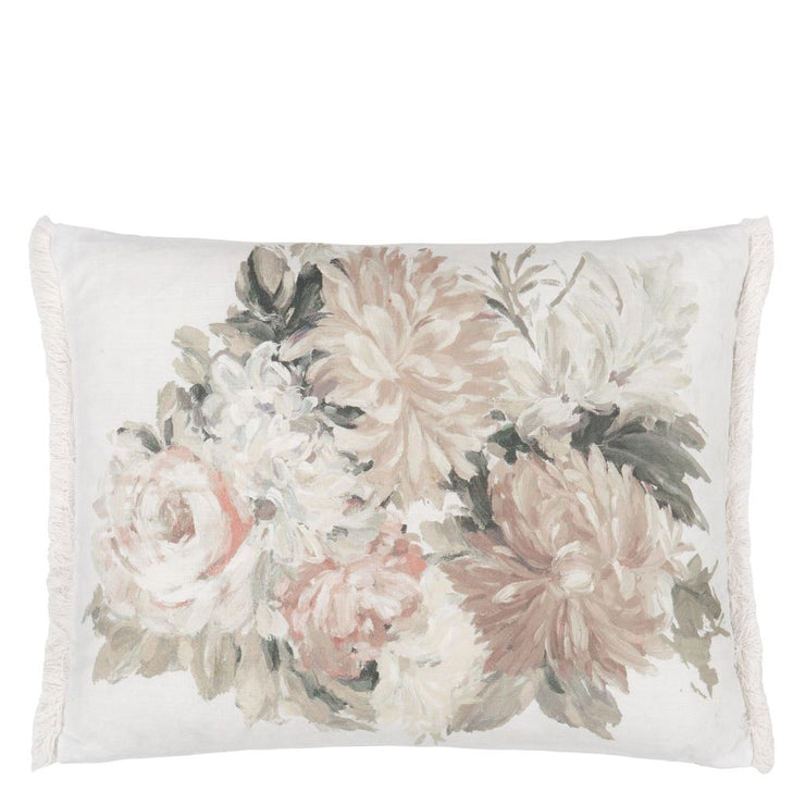 Designers Guild Fleurs D Artistes Sepia Cushion
