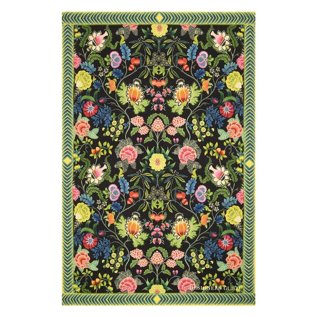 Designers Guild Brocart Decoratif Noir Throw