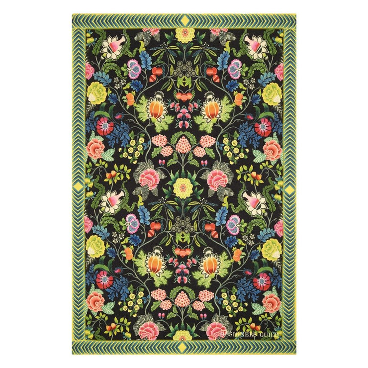 Designers Guild Brocart Decoratif Noir Throw