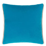 Designers Guild Varese Azure & Teal Velvet Cushion