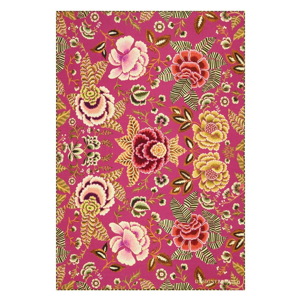 Designers Guild Rose De Damas Cerise Throw