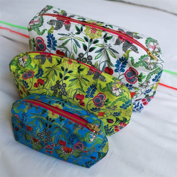 Designers Guild Brocart Decoratif Lime Medium Washbag