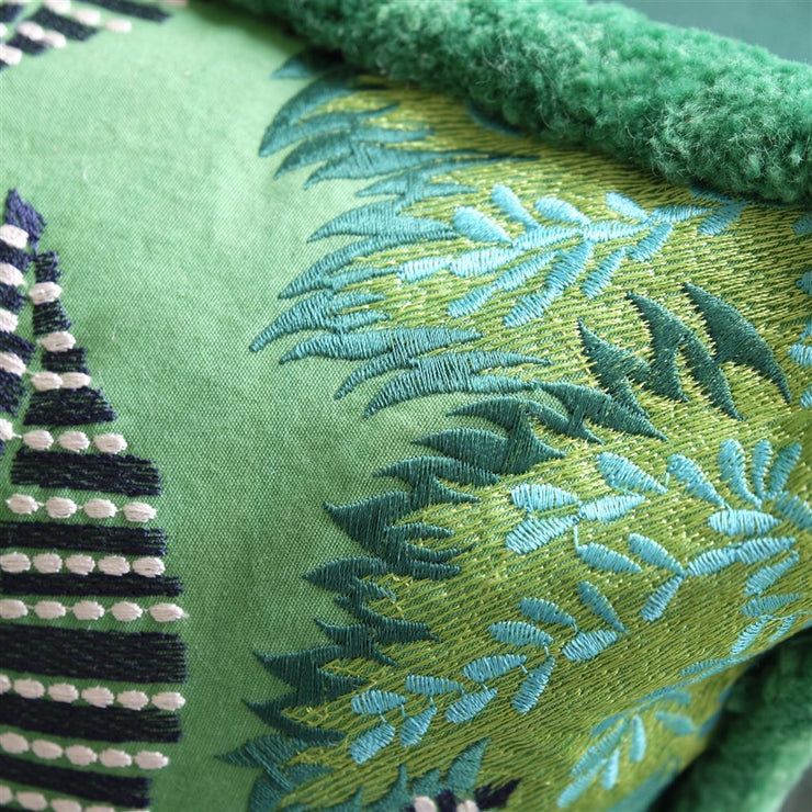 Designers Guild Rose De Damas Jade Cushion