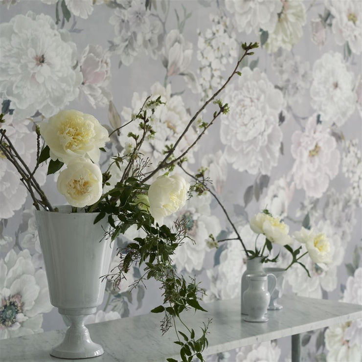 Designers Guild Fleur Blanche Platinum