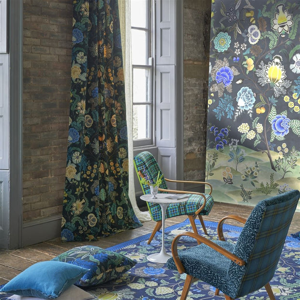 Designers Guild Brocart Decoratif Indigo