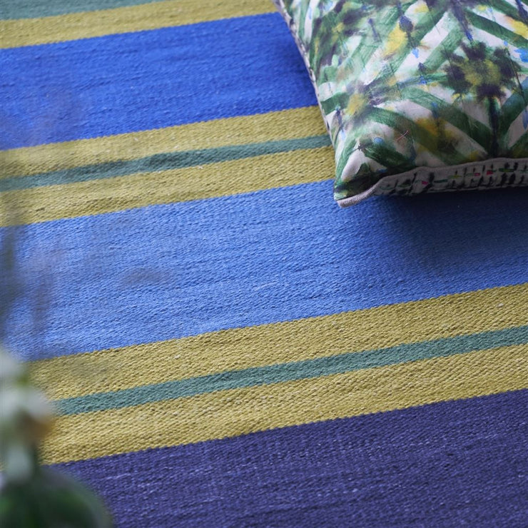 Designers Guild Benares Azure Rug
