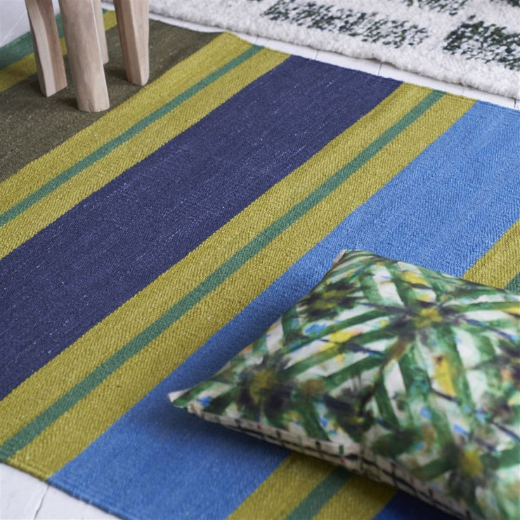 Designers Guild Benares Azure Rug